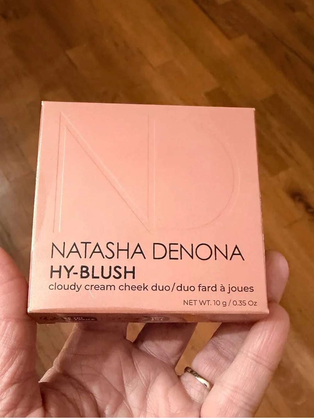 Natasha Denona Hy-Blush Cloudy Cream Cheek Duo- Nude Muse - icy nude/dusty rose